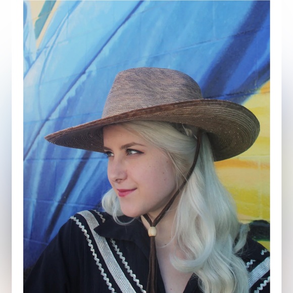 Tula Accessories - Tula Sierra Handwoven Straw Hat UPF 50+ Unisex. Size M/L.